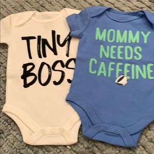 Baby bodysuits size 3 months